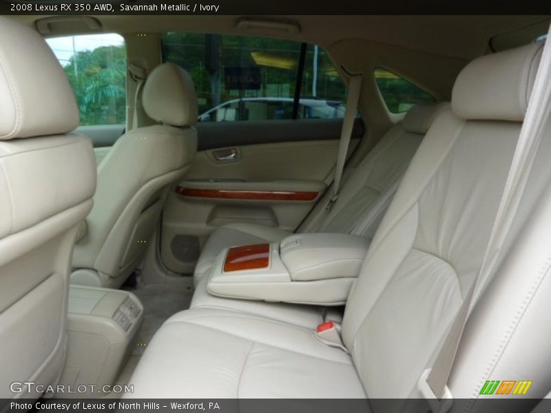 Savannah Metallic / Ivory 2008 Lexus RX 350 AWD