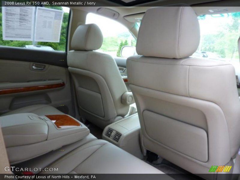 Savannah Metallic / Ivory 2008 Lexus RX 350 AWD