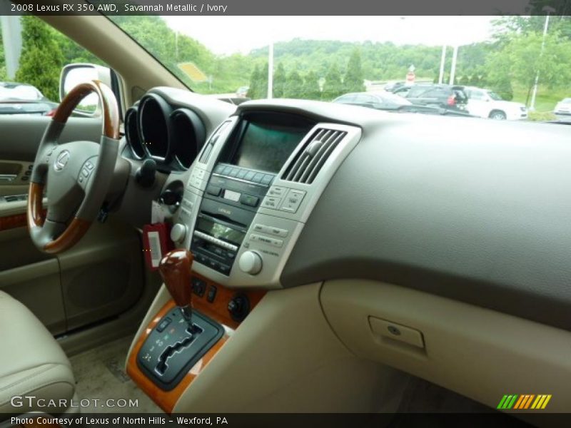 Savannah Metallic / Ivory 2008 Lexus RX 350 AWD