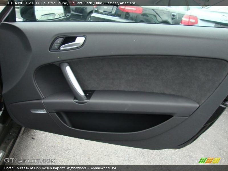 Brilliant Black / Black Leather/Alcantara 2010 Audi TT 2.0 TFSI quattro Coupe