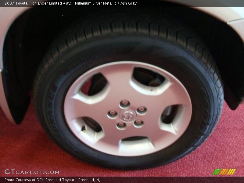 Millenium Silver Metallic / Ash Gray 2007 Toyota Highlander Limited 4WD