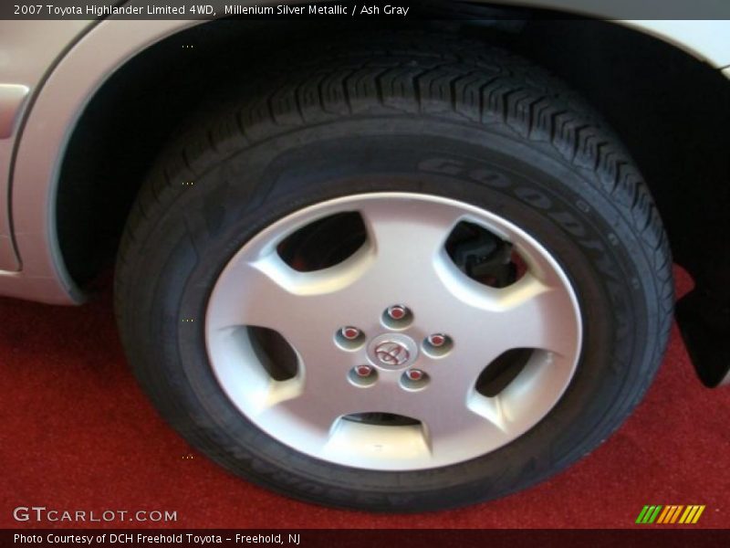 Millenium Silver Metallic / Ash Gray 2007 Toyota Highlander Limited 4WD