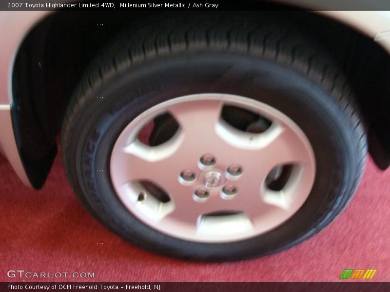 Millenium Silver Metallic / Ash Gray 2007 Toyota Highlander Limited 4WD