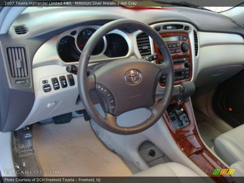 Millenium Silver Metallic / Ash Gray 2007 Toyota Highlander Limited 4WD