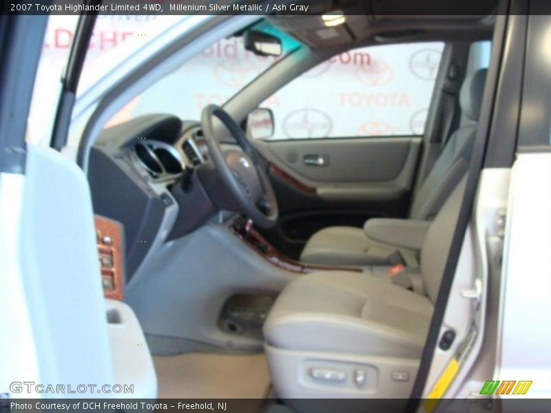 Millenium Silver Metallic / Ash Gray 2007 Toyota Highlander Limited 4WD