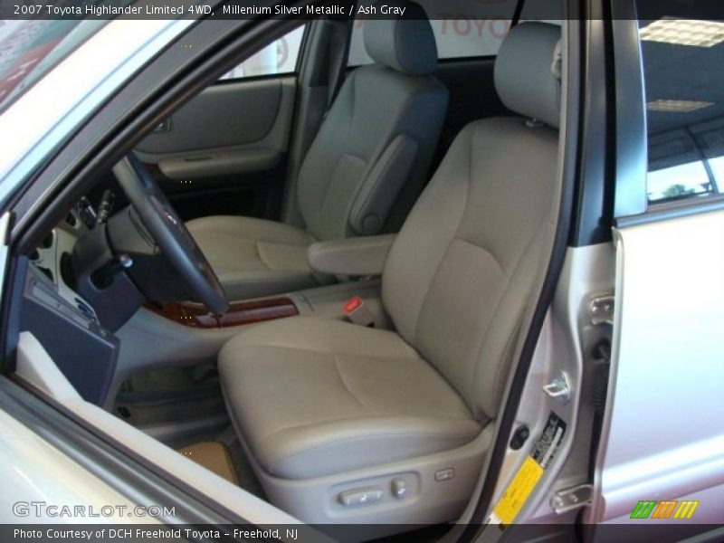 Millenium Silver Metallic / Ash Gray 2007 Toyota Highlander Limited 4WD