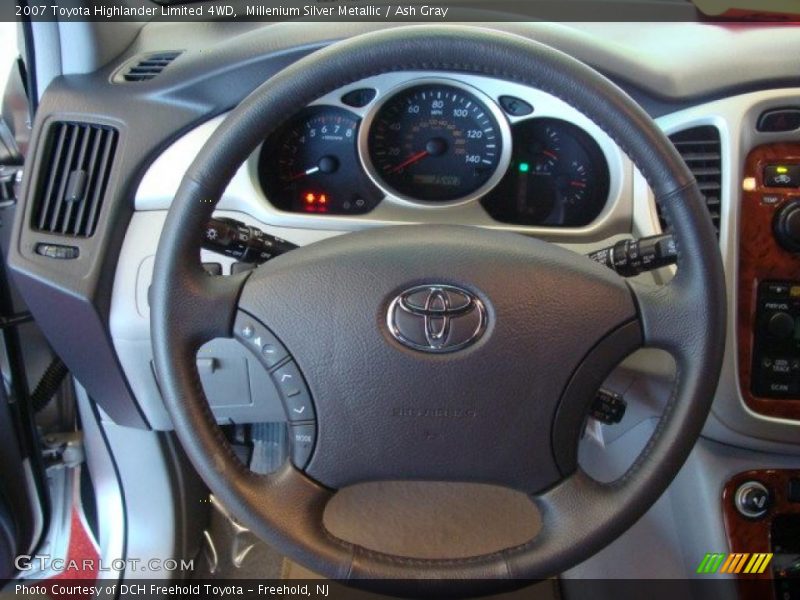 Millenium Silver Metallic / Ash Gray 2007 Toyota Highlander Limited 4WD