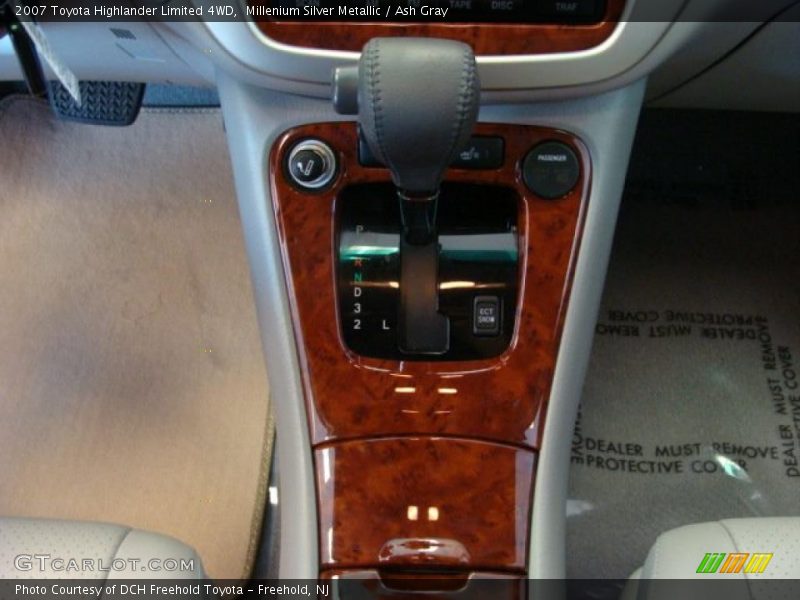 Millenium Silver Metallic / Ash Gray 2007 Toyota Highlander Limited 4WD