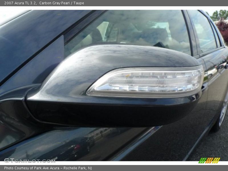 Carbon Gray Pearl / Taupe 2007 Acura TL 3.2