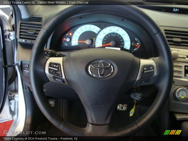 Classic Silver Metallic / Dark Charcoal 2010 Toyota Camry SE