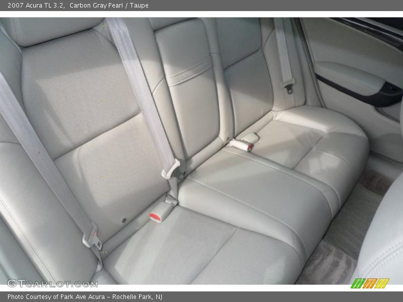 Carbon Gray Pearl / Taupe 2007 Acura TL 3.2