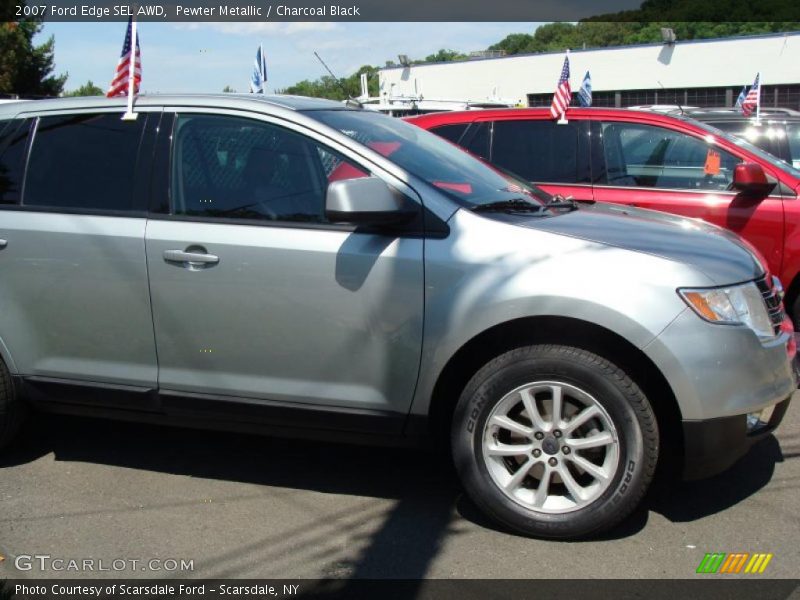 Pewter Metallic / Charcoal Black 2007 Ford Edge SEL AWD