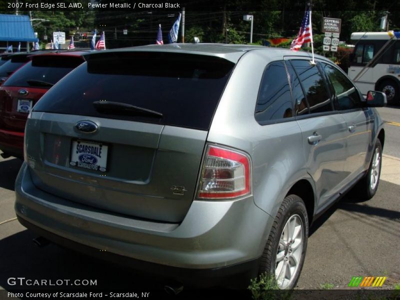 Pewter Metallic / Charcoal Black 2007 Ford Edge SEL AWD