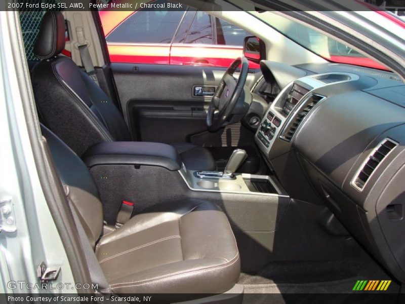 Pewter Metallic / Charcoal Black 2007 Ford Edge SEL AWD
