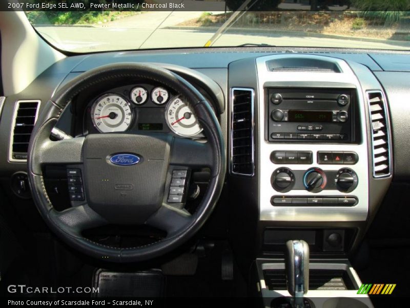 Pewter Metallic / Charcoal Black 2007 Ford Edge SEL AWD