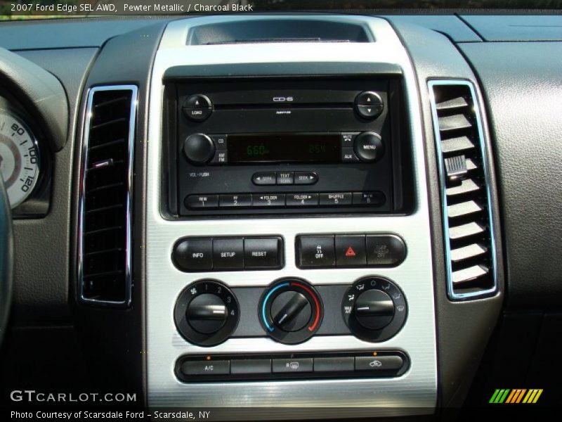 Pewter Metallic / Charcoal Black 2007 Ford Edge SEL AWD