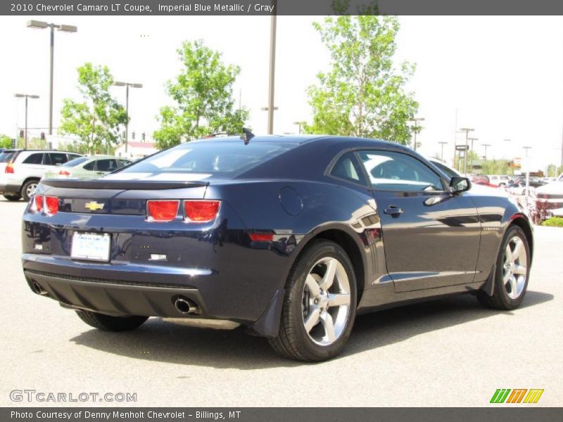 Imperial Blue Metallic / Gray 2010 Chevrolet Camaro LT Coupe