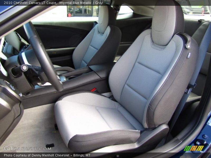 Imperial Blue Metallic / Gray 2010 Chevrolet Camaro LT Coupe