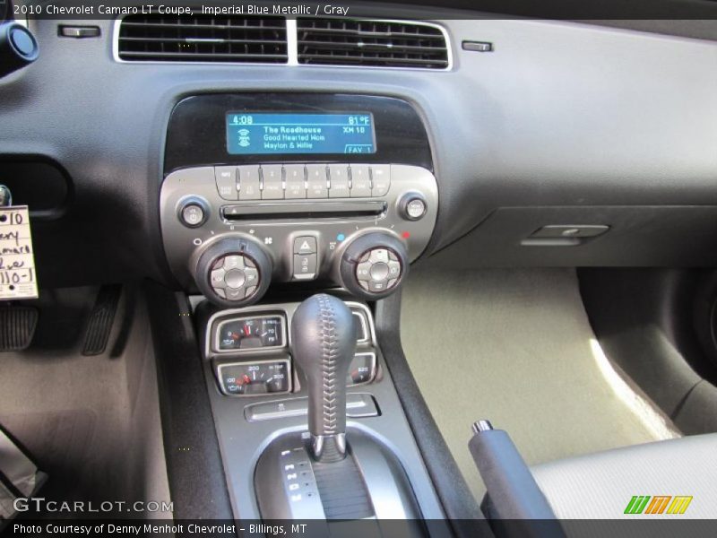 Imperial Blue Metallic / Gray 2010 Chevrolet Camaro LT Coupe