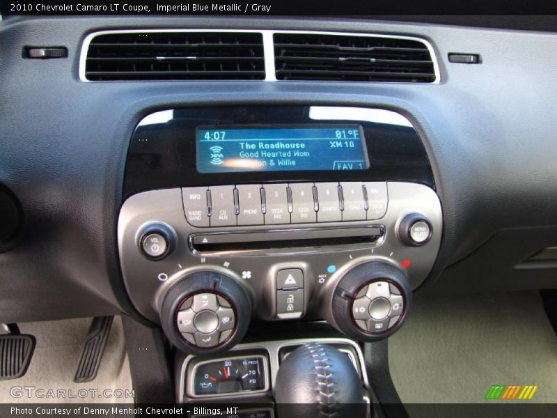 Imperial Blue Metallic / Gray 2010 Chevrolet Camaro LT Coupe