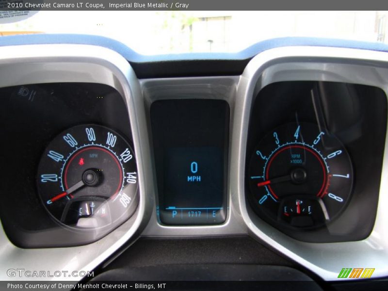 Imperial Blue Metallic / Gray 2010 Chevrolet Camaro LT Coupe