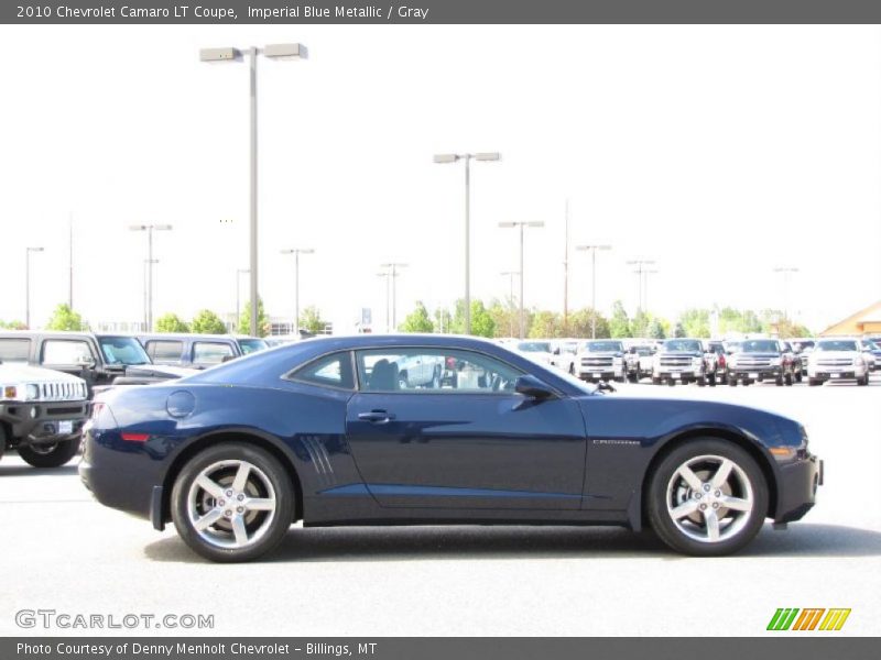 Imperial Blue Metallic / Gray 2010 Chevrolet Camaro LT Coupe