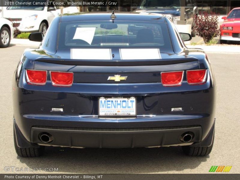 Imperial Blue Metallic / Gray 2010 Chevrolet Camaro LT Coupe