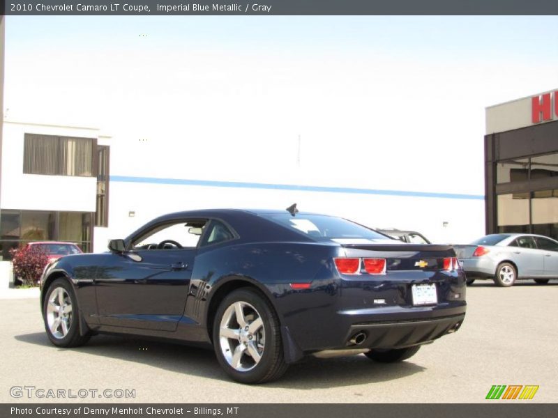 Imperial Blue Metallic / Gray 2010 Chevrolet Camaro LT Coupe