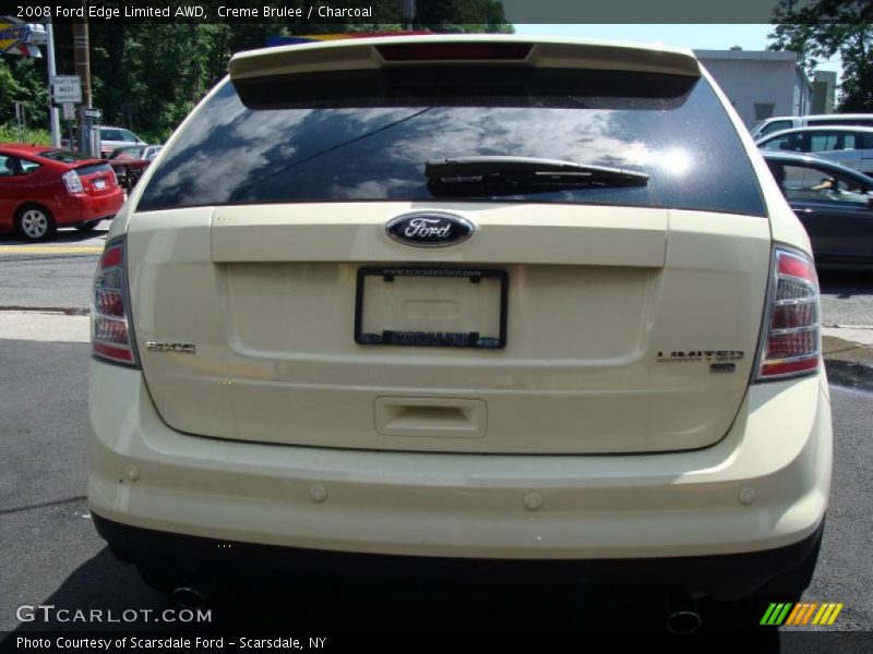 Creme Brulee / Charcoal 2008 Ford Edge Limited AWD