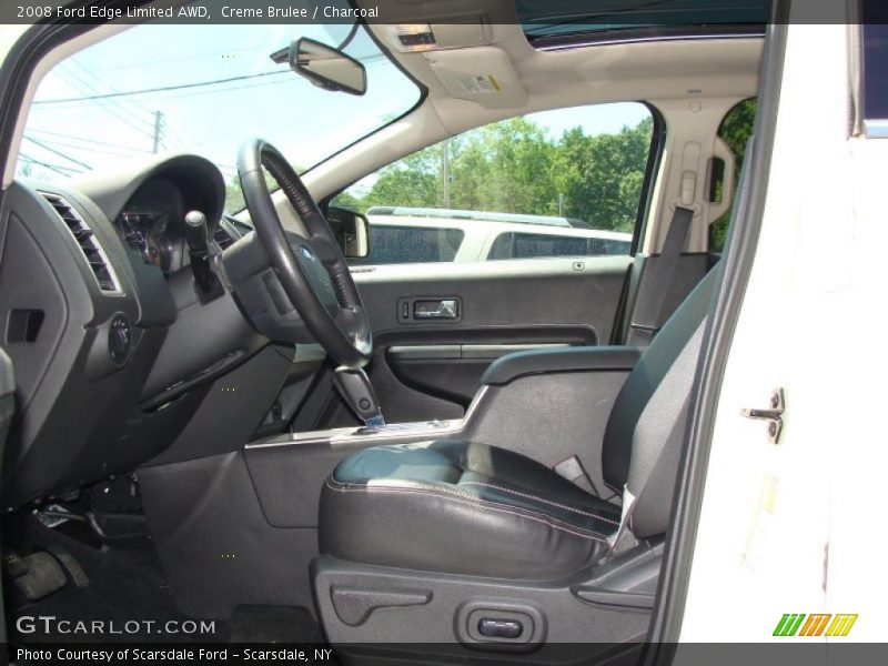 Creme Brulee / Charcoal 2008 Ford Edge Limited AWD