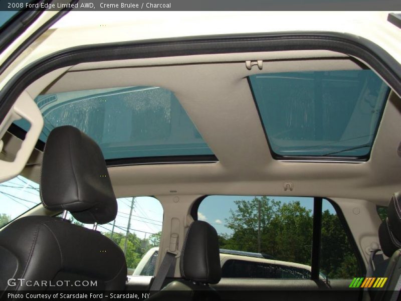 Creme Brulee / Charcoal 2008 Ford Edge Limited AWD