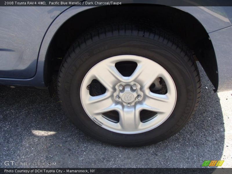 Pacific Blue Metallic / Dark Charcoal/Taupe 2008 Toyota RAV4 4WD