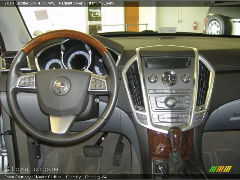 Radiant Silver / Titanium/Ebony 2010 Cadillac SRX 4 V6 AWD