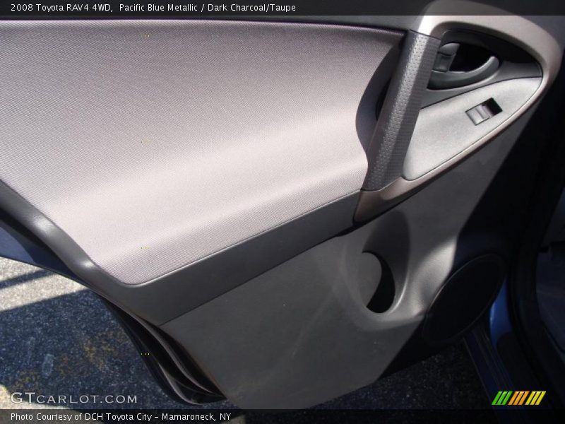 Pacific Blue Metallic / Dark Charcoal/Taupe 2008 Toyota RAV4 4WD