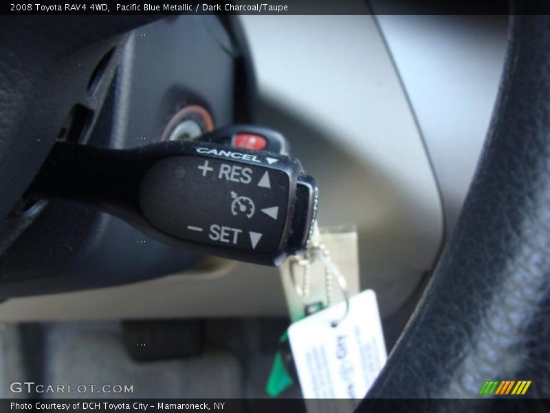 Pacific Blue Metallic / Dark Charcoal/Taupe 2008 Toyota RAV4 4WD