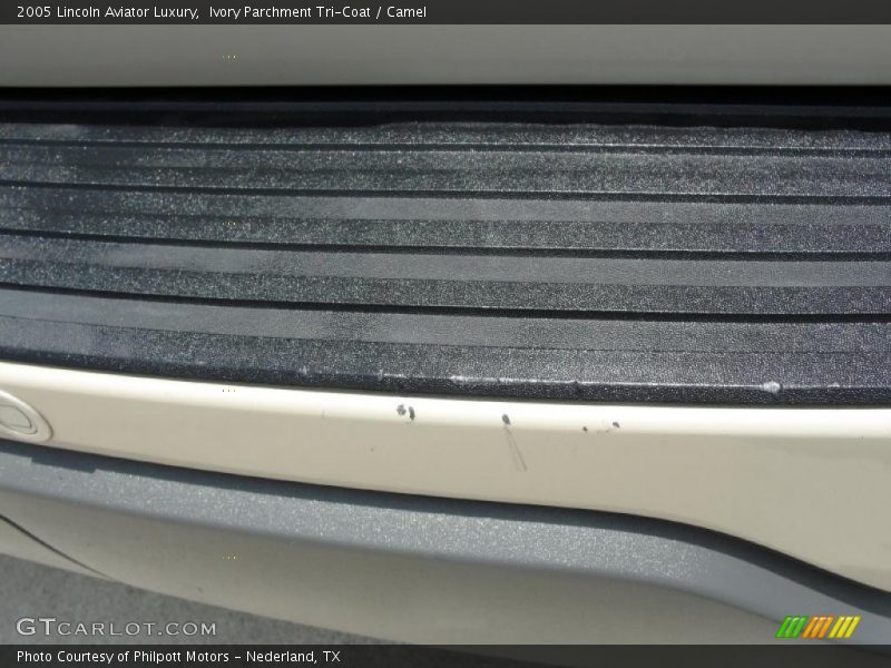 Ivory Parchment Tri-Coat / Camel 2005 Lincoln Aviator Luxury