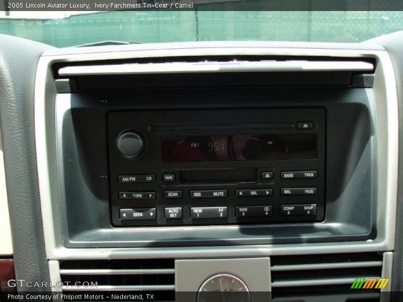 Ivory Parchment Tri-Coat / Camel 2005 Lincoln Aviator Luxury