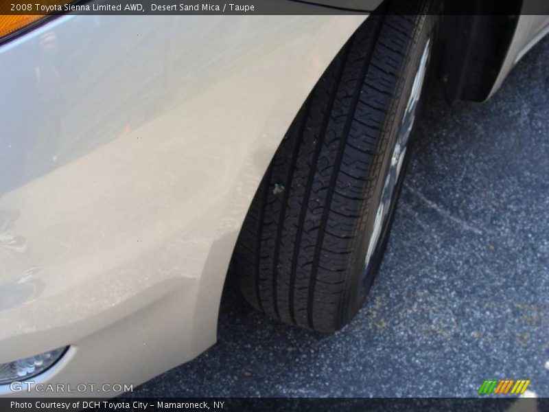 Desert Sand Mica / Taupe 2008 Toyota Sienna Limited AWD