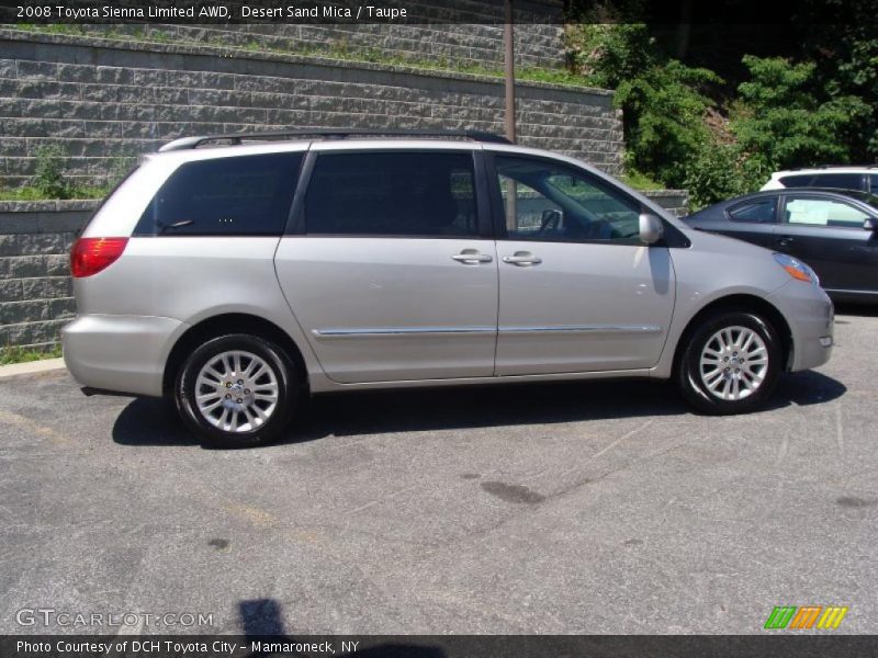 Desert Sand Mica / Taupe 2008 Toyota Sienna Limited AWD