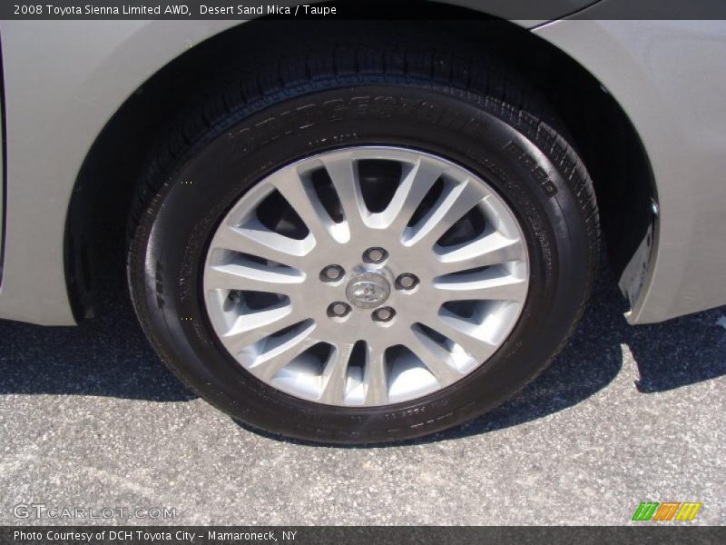 Desert Sand Mica / Taupe 2008 Toyota Sienna Limited AWD