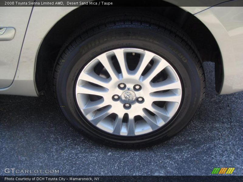 Desert Sand Mica / Taupe 2008 Toyota Sienna Limited AWD