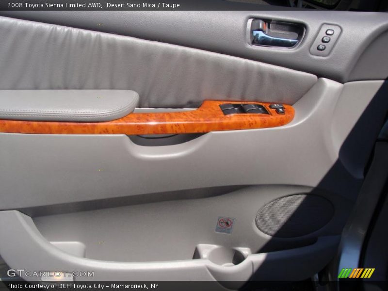 Desert Sand Mica / Taupe 2008 Toyota Sienna Limited AWD