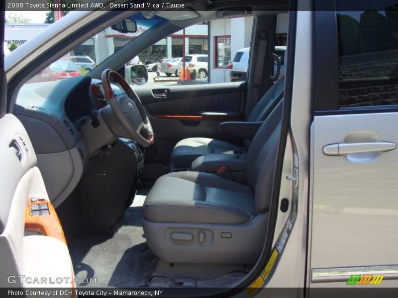 Desert Sand Mica / Taupe 2008 Toyota Sienna Limited AWD