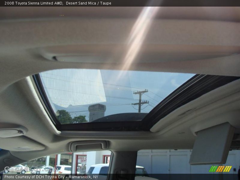 Desert Sand Mica / Taupe 2008 Toyota Sienna Limited AWD