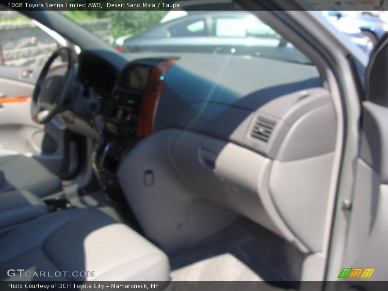 Desert Sand Mica / Taupe 2008 Toyota Sienna Limited AWD