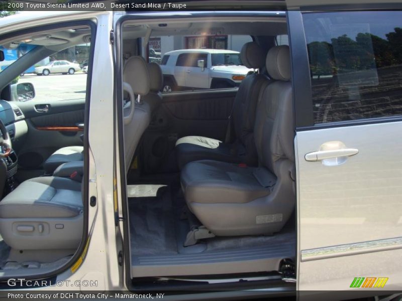 Desert Sand Mica / Taupe 2008 Toyota Sienna Limited AWD