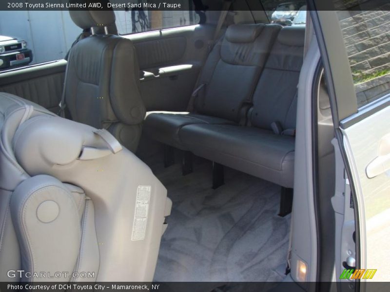 Desert Sand Mica / Taupe 2008 Toyota Sienna Limited AWD