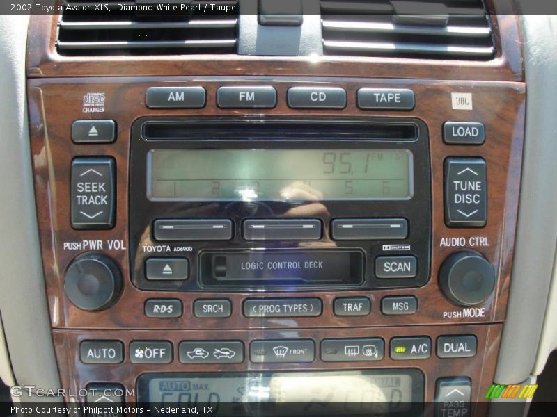 Diamond White Pearl / Taupe 2002 Toyota Avalon XLS