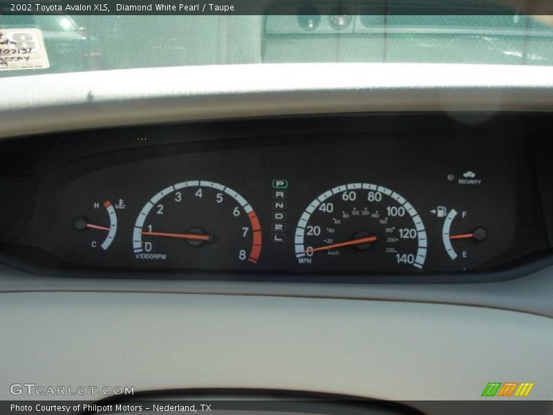 Diamond White Pearl / Taupe 2002 Toyota Avalon XLS