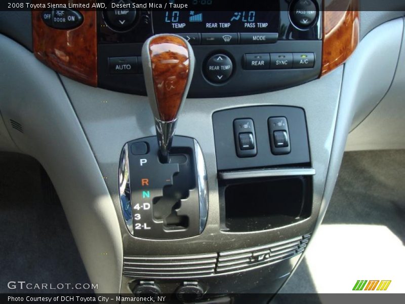 Desert Sand Mica / Taupe 2008 Toyota Sienna Limited AWD